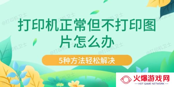 打印机正常但不打印图片怎么办 5种方法轻松解决