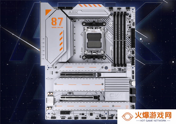 七彩虹CVN X870主板上市：纯白散热，支持锐龙9，显卡快拆仅需1999元！